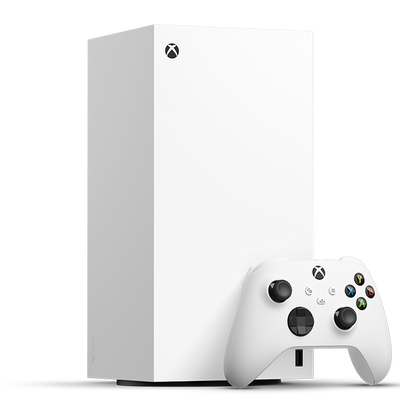 Console Xbox Series X Édition Numérique 1 To Blanc Robot + Manette - Neuve