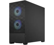 Fractal Design Pop Air RGB noir avec ventilateurs LED circulaires et maille hexagonale