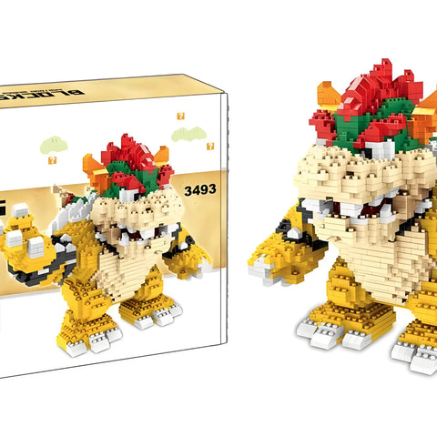 Bricks  Super Mario Bros - Modèle Bowser — dans le même univers que Bricks de Construction Pokemon Coiffeton