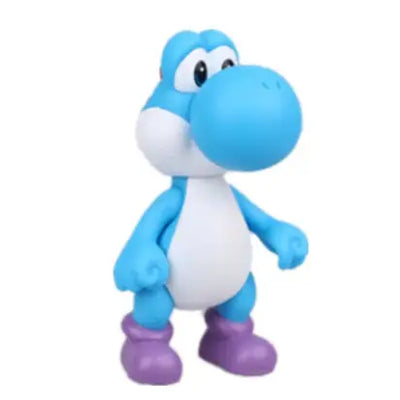 Figurine Super Mario Bros - Yoshi Bleu - 15 cm