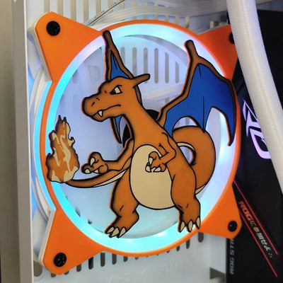 Grille Ventilateur Dracaufeu Pokemon