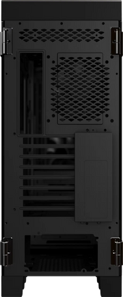 Coque PC MSI MPG SEKIRA 500G noire avec panneaux maillés et fixations latérales