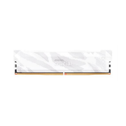 Barrette Mémoire 16Go DIMM DDR5 Crucial Pro OC 6400MHz (Blanc) — visuel 1