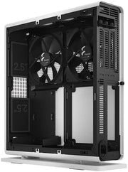Fractal Design Ridge Blanc avec baies 2,5 pouces visibles
