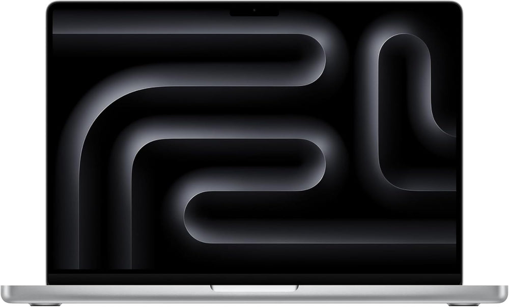 MacBook Pro 14 pouces M5 Argent - vue de face - Pixel 404 Orléans