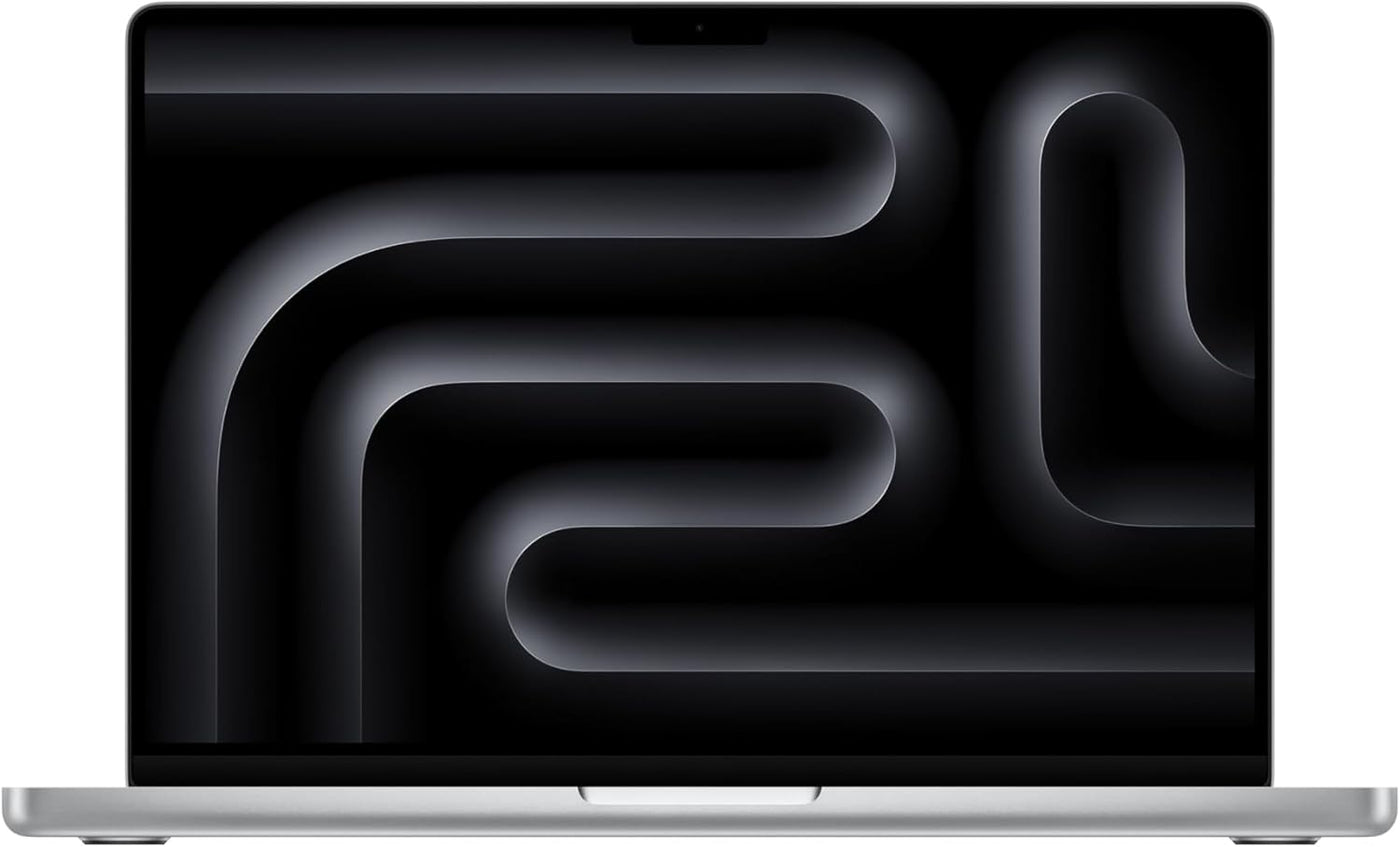 MacBook Pro 14 pouces M5 Argent - vue de face - Pixel 404 Orléans