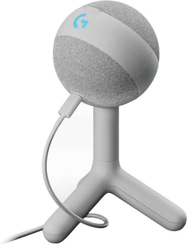 Logitech G Yeti Orb Microphone Gaming Blanc, vue 6