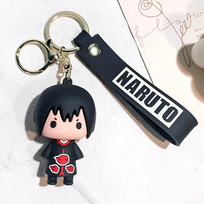 Porte clés Naruto - Sasuke Uchiwa Akatsuki