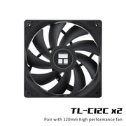 Ventirad Thermalright Assassin X 120 Refined SE Noir, ventilateur 120 mm noir haute performance