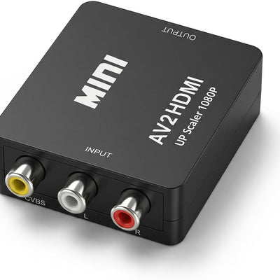 Convertisseur RCA vers HDMI 1080p - Adaptateur AV Mini