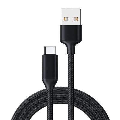 Cable USB USB C  0,1m Noir