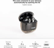 Écouteurs sans fil Bluetooth TooQ Onyx - Noir — visuel 2