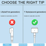 Chargeur MagSafe 2 85W blanc pour MacBook Air/Pro post-2012, adaptateur USB-C