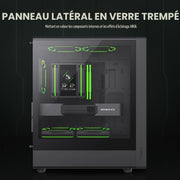 Boîtier Mini Tour Micro ATX Gamemax Aeris 330 GB - Noir — visuel 5
