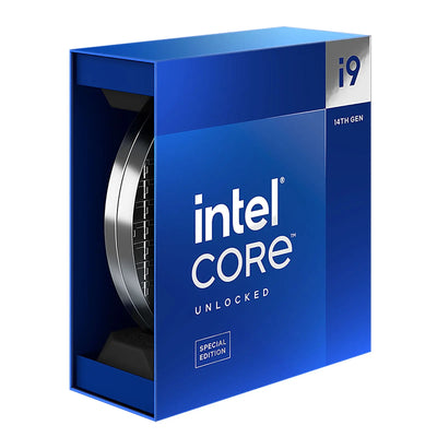 Intel Core i9-14900KS édition spéciale en boîte bleue élégante
