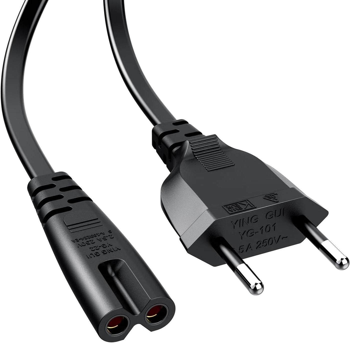 Cable alimentation console 1,5m Noir, vue 1
