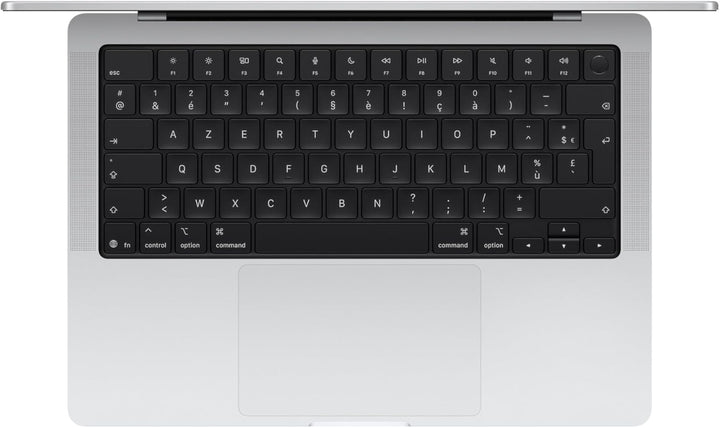 MacBook Pro 14 pouces M5 Argent - clavier et trackpad - Pixel 404 Orléans