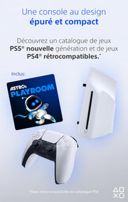 PlayStation 5 Slim Standard avec manette DualSense - Blanc - Édition limitée Fortnite Flowering Chaos - Version UE — visuel 6