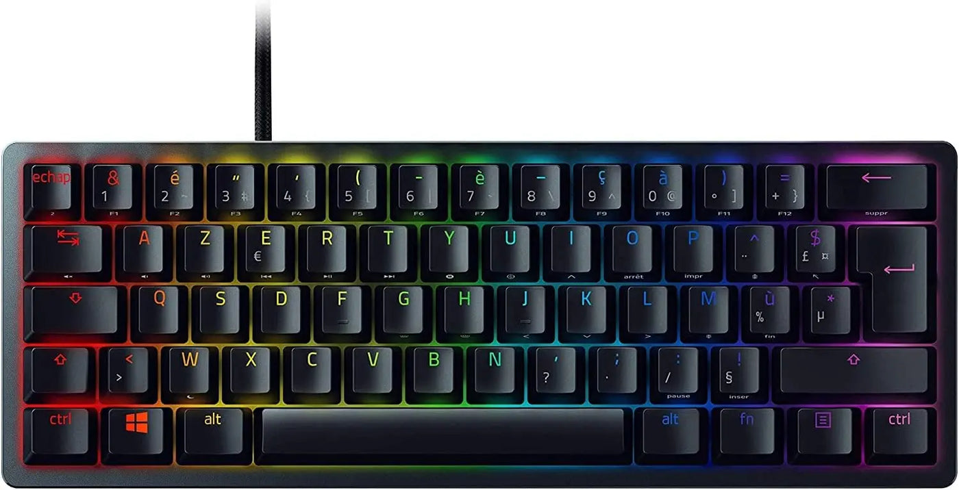 Clavier mécanique Razer BlackWidow V3 Mini HyperSpeed noir RGB compact