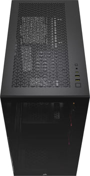 Panneau avant mesh noir Corsair 3500X ARGB Noir avec ports USB et bouton power