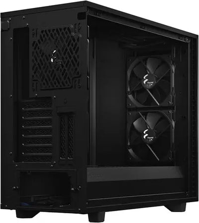 Boîtier PC Fractal Design Define 7 Noir mat noir avec 2 ventilateurs avant logo subtil