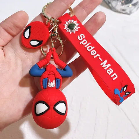 Porte clés Marvel - Spider-man Tête en bas — dans le même univers que Figurine Marvel Iron Man