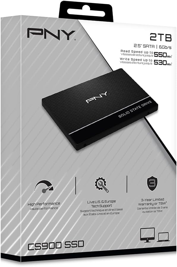 PNY CS9900 Disque SSD 2.5" 1To  - Disques SSD image 6
