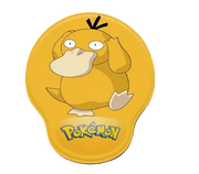 Tapis de souris Pokémon Psyduck ergonomique petit format jaune ovale