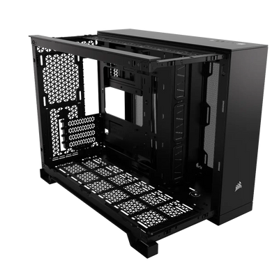 Boîtier PC Corsair 2500D Airflow NOIR noir mat texturé angulaire