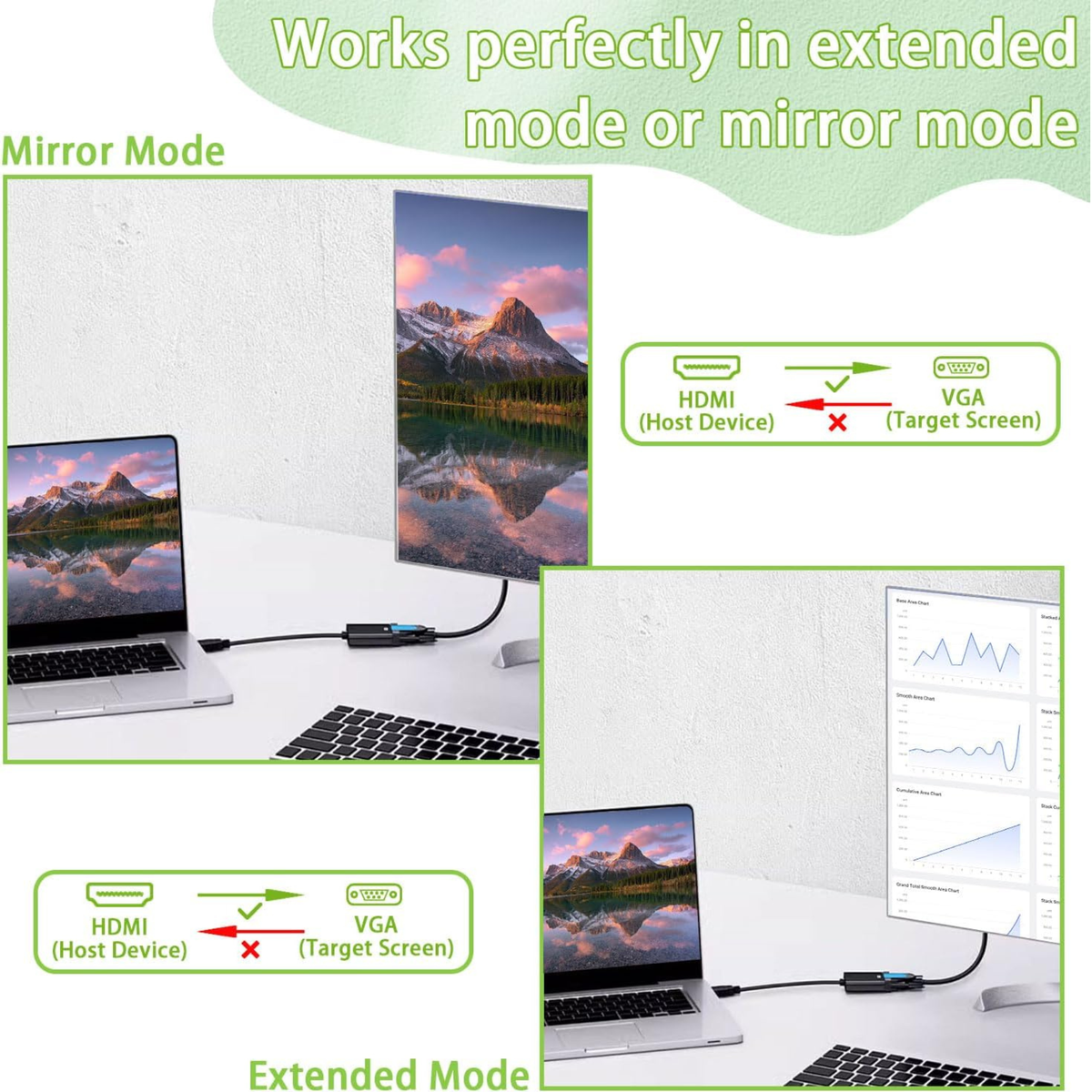 Adaptateur USB-C mâle vers DisplayPort femelle