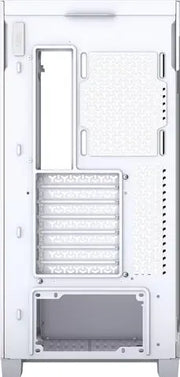 Corsair 3500X ARGB Blanc : boîtier blanc plastique à panneau mesh et fixations