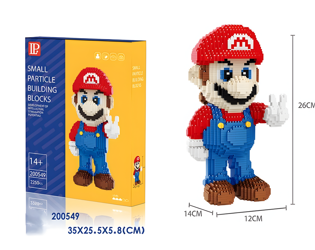 Bricks  Super Mario Bros - Modèle Mario 09 image 0