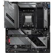 Carte mère ASRock X870E Taichi Lite AM5 noire argentée motifs engrenages