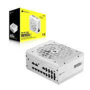 Alimentation Corsair RMx Shift 1000W blanc avec panneau mesh et connecteurs