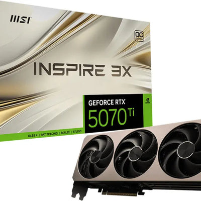 MSI GeForce RTX 5070 Ti Inspire 3X OC 16 Go