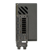 Carte graphique ASUS ROG ASTRAL GeForce RTX 5080 OC noire avec ports DisplayPort et HDMI