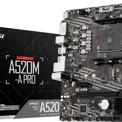 Carte Mère MSI - A520M-A PRO - AM4