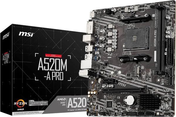 MSI Carte Mère MSI - A520M-A PRO - AM4
