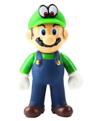 Figurine Super Mario Odyssey- Luigi & Casquette Cappy