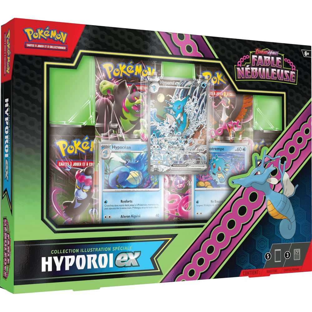 Pokemon JCC – Coffret Illustration Spéciale : Hyporoi-ex (Fable Nébuleuse – EV6. image 0