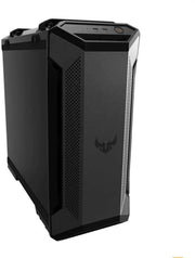 ASUS TUF Gaming GT501 NOIR, boîtier PC noir mat perforé avec logo ASUS TUF
