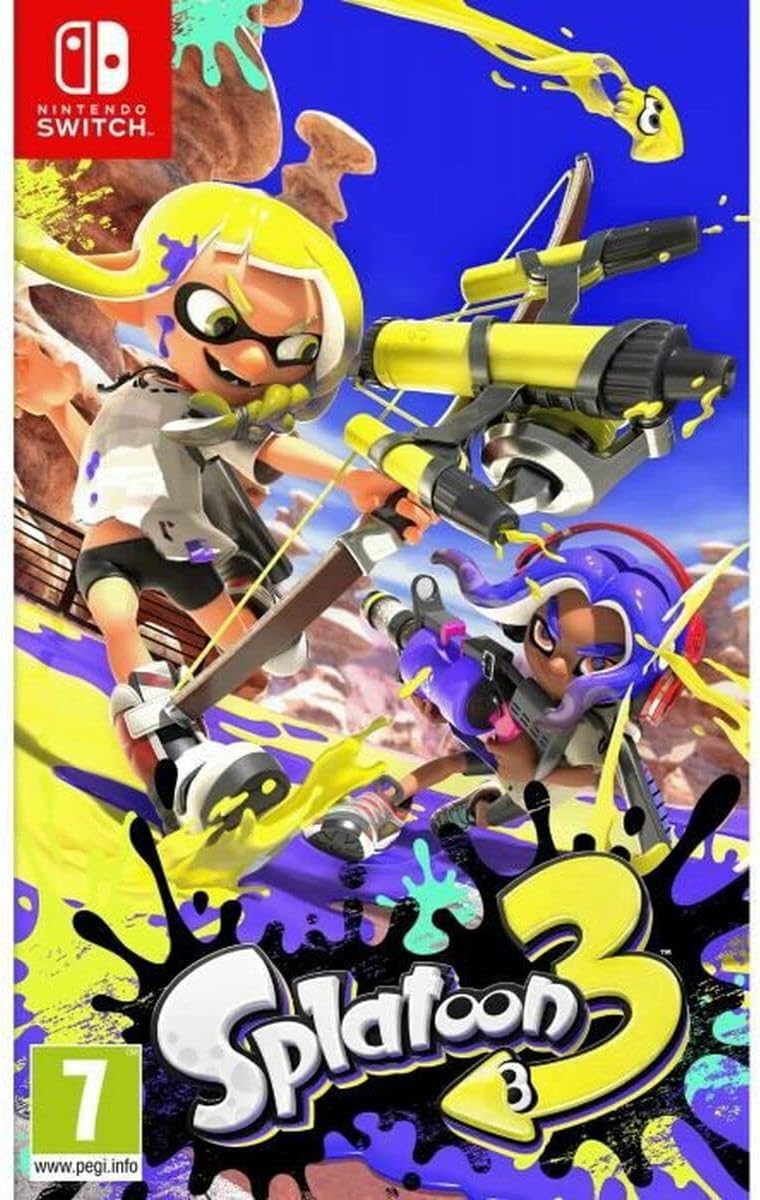 Jaquette Splatoon 3 Nintendo Switch