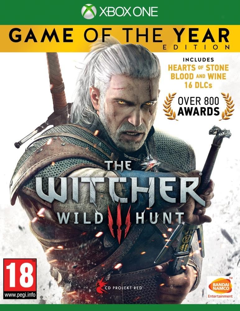 Jaquette The Witcher 3: Wild Hunt Édition Jeu de l'Année Xbox One