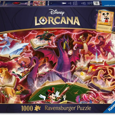 Puzzle Disney Lorcana - Rubis — dans le même univers que Puzzle Pokémon Challenge – 1000 Pièces