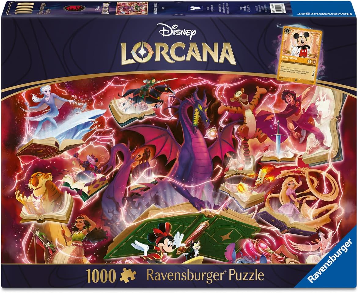 Puzzle Ravensburger – Disney Lorcana - Rubis