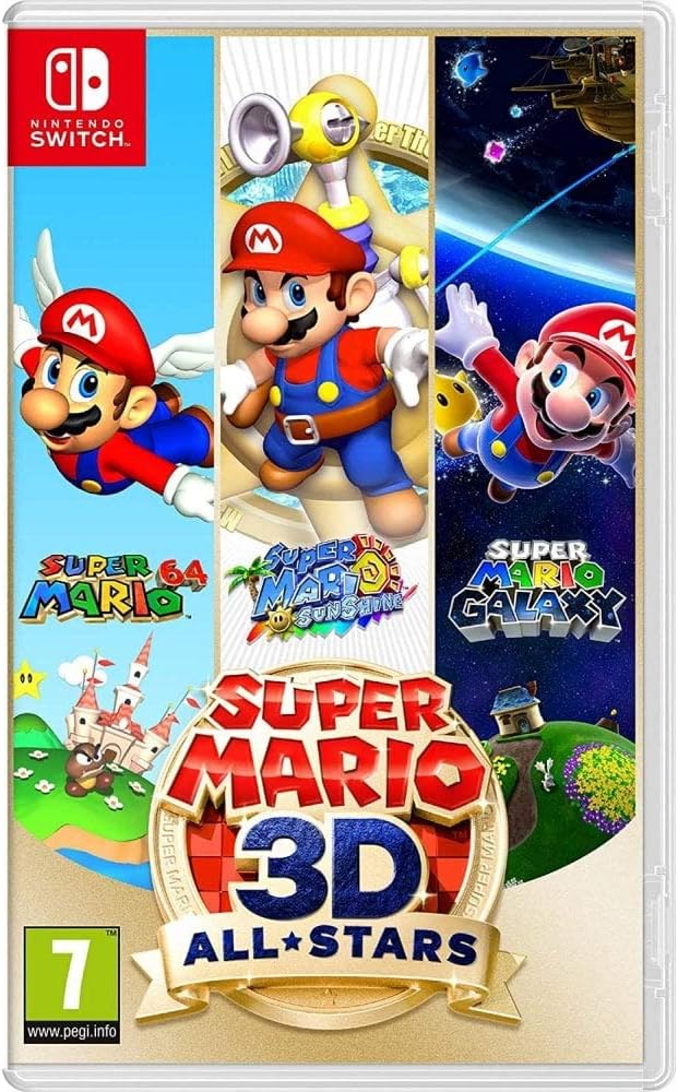 Jaquette Super Mario 3D All-Stars Nintendo Switch