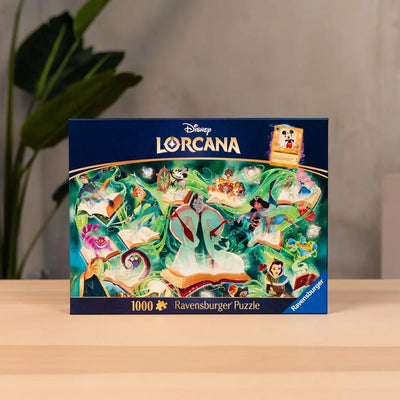 Boîte puzzle Ravensburger Disney Lorcana Emeraude 1000 pièces