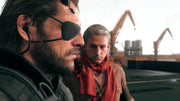 Cache-œil noir mat cousu renforcé sur œil gauche, tenue tactique Metal Gear Solid V PS4