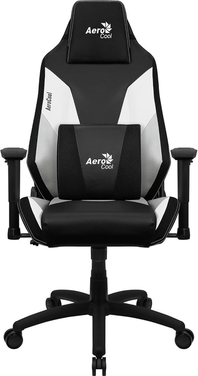 Fauteuil Gamer AeroCool Admiral – Noir/Blanc