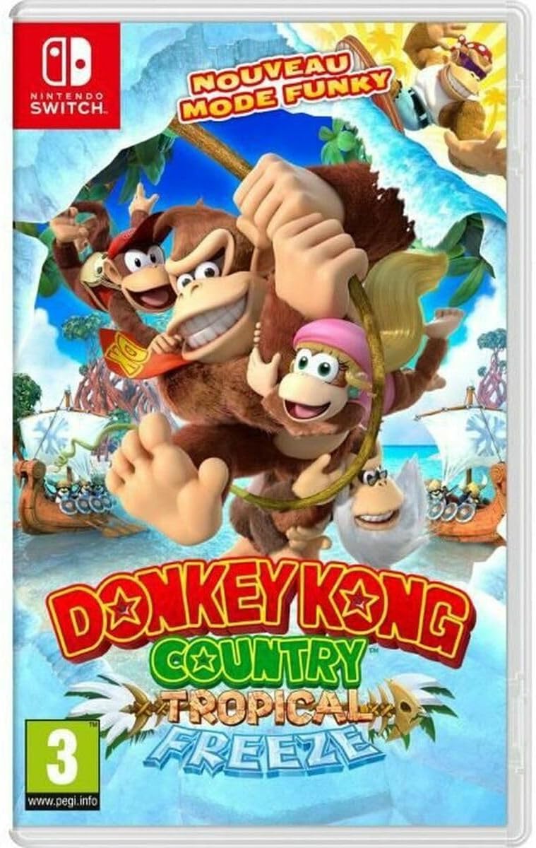 Jaquette Donkey Kong Country Tropical Freeze Nintendo Switch